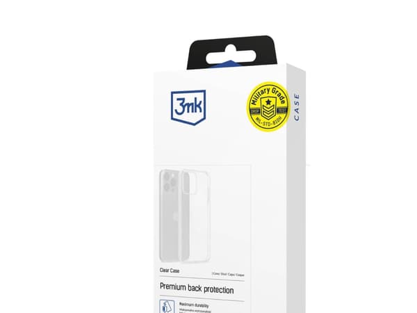 3MK Clear Case etui til Realme C75
