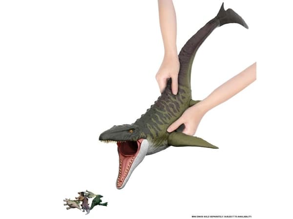 Jurassic World Super Colossal Mosasaurus, 4 År, Multifärg, Plast