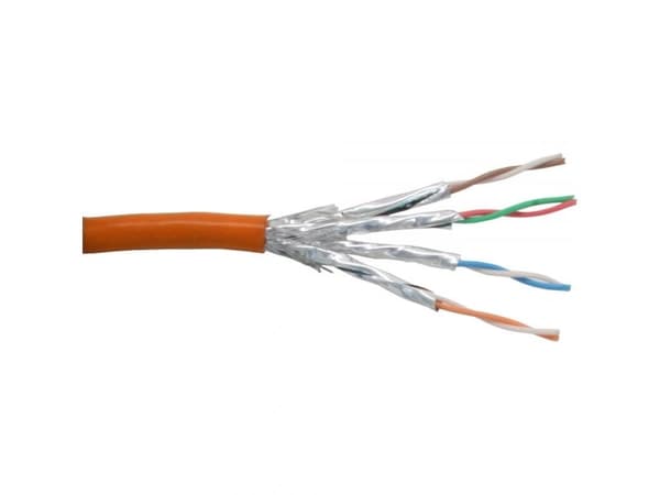 InLine 76499O, 100 m, Cat6, S/FTP (S-STP), Orange