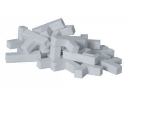 Dedra T-type avstandsstykker 6mm 50 stk. (DED02T06)
