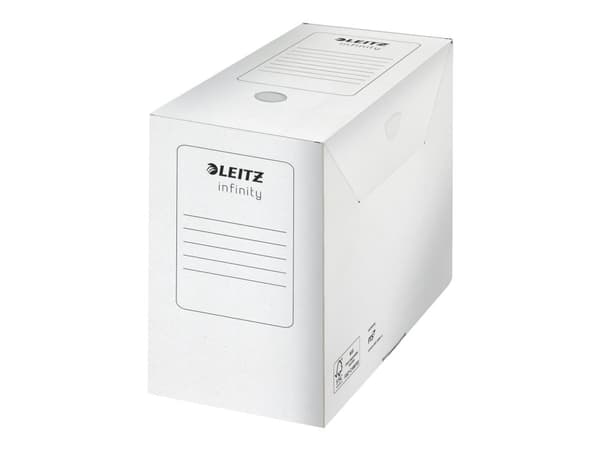 Leitz Infinity - Boxfil - ryggbredd: 150 mm - för A4 (210 x 297 mm) - vit