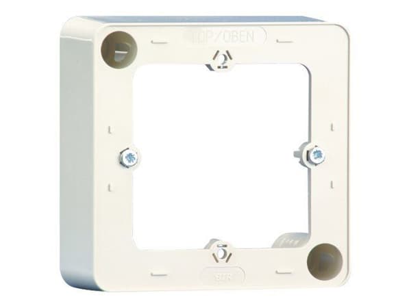 BTR Single Surface Mount Frame - Udgangsramme - ren hvid, RAL 9010