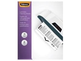 Fellowes laminering rengöringsark 10 ark
