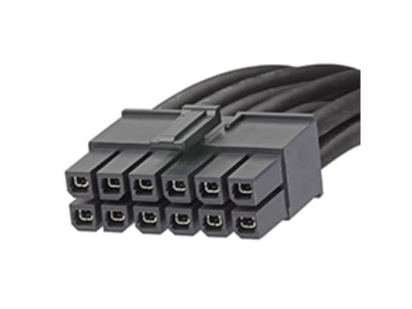 Molex stiftkabinett-kabel, antal poler 12 451361201, 1 st bulk
