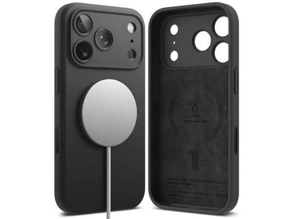 Ringke Silicone Magnetic Magsafe iPhone 17 Pro black