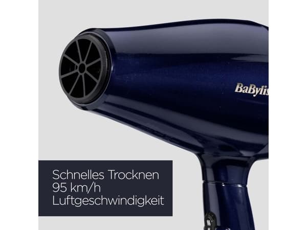 BaByliss Black Onyx hårføner
