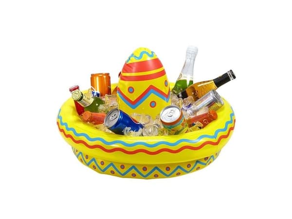Uppblåsbar sombrero-kylare
