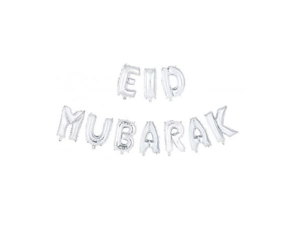 Eid Mubarak folieballon