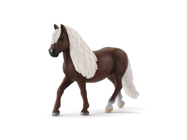 Schleich svart skogshengst