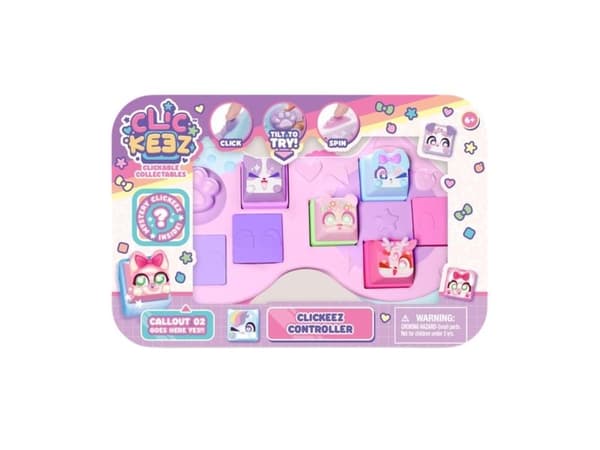 Goliath Clickeez Clickee Controller, Fidget pad, 6 År, Plast, Multifärg