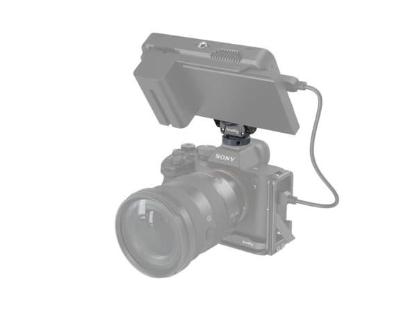 SmallRig 3809, Skjermmontering, Sort, Aluminium, 3,2 kg, 1/4", -90 - 90°