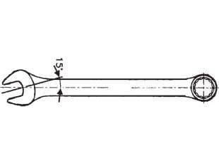 Fastnøkkel Teng Tools 6005; 24 mm