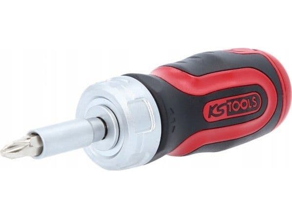 6 in 1 Mini ratchet bit driver, 1/4´´, KS Tools