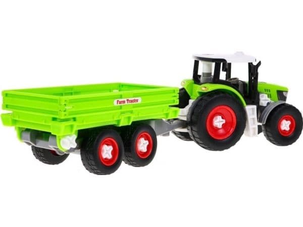 Traktor med tilhenger – Ramiz (leketøy for barn)