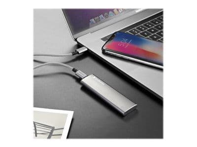 Verbatim Vx500 - SSD - 480 GB - extern (bärbar) - USB 3.1 Gen 2 (USB-C stikforbindelse) - rymdgrå