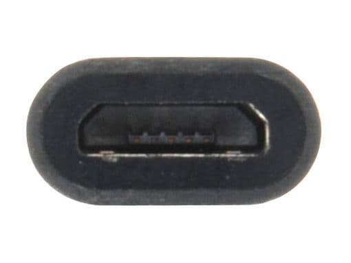Equip 133472, USB C, Micro USB B, Sort