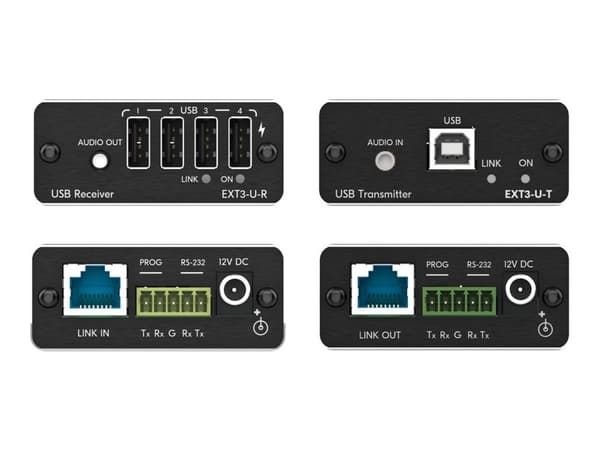Kramer EXT3-U-KIT - Extender Kit - lydforlengerledning - opp til 100 m