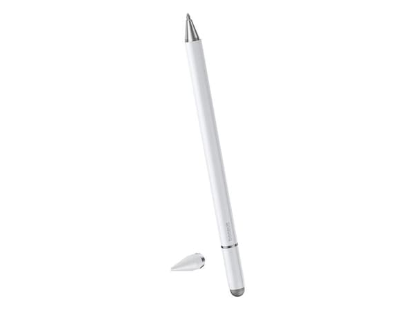 Baseus Smooth Writing III 3-i-1 passiv stylus magnetisk version - vit