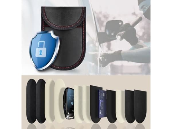 Tech-Protect KLR100 RFID Case - Black and Red