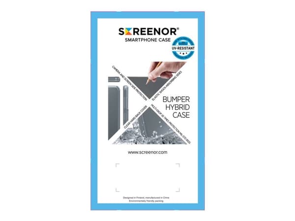 Screenor 25619SB, Suojus, Apple, iPhone 16 Plus, 17 cm (6.7"), Läpinäkyvä