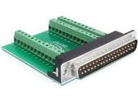 Delock - Nettverkterminator - DB-37 (hann)