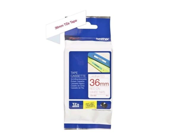 Brother TZe-262, 8 m, 1 kpl, 3,6 cm