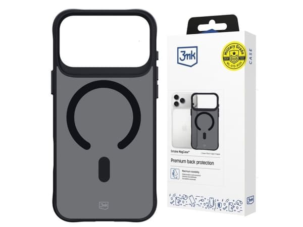 3MK Smoke MagCase-skal för Apple iPhone 17 Pro