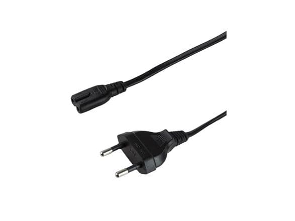 LogiLink CP092, 1,8 m, Strömkontakt typ C, C8 coupler, 250 V, 2.5 A