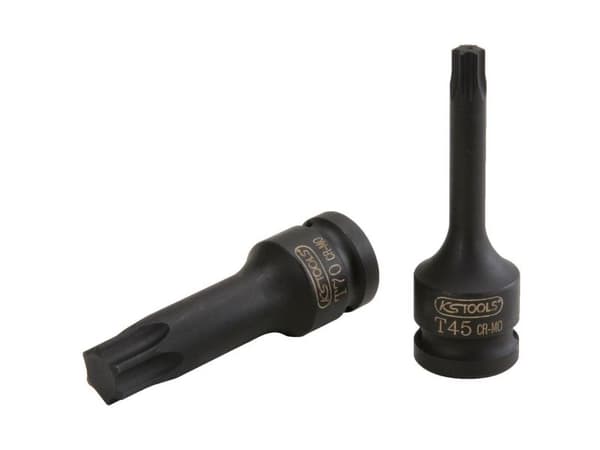 KS Tools 911.0995, Kraftpipe, 1 hoder, 1/2", Krom-molybden, 25 mm, 75 mm