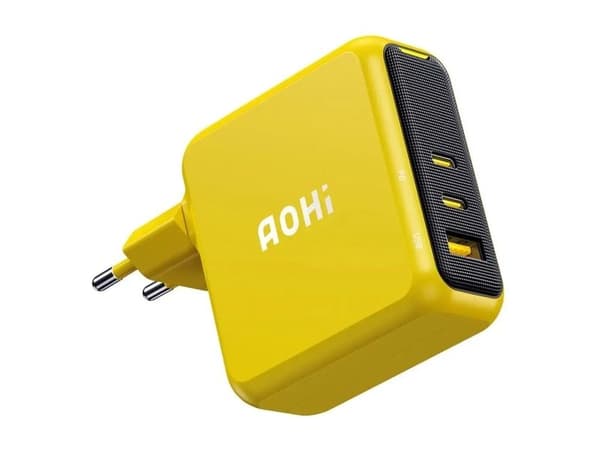 AOHI Magcube PD 140W 2x USB-C, 1x USB-A lader
