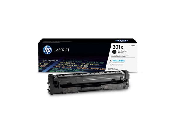 Lasertoner HP 201X, 2 800 sidor, svart