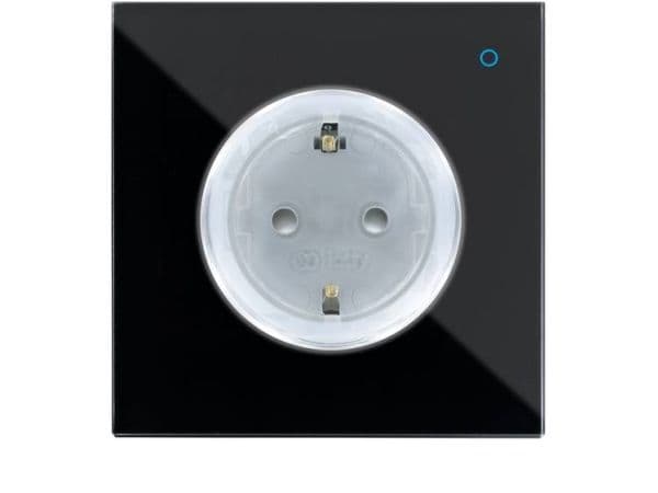 iotty Smart Outlet modell OSWDE - Svart
