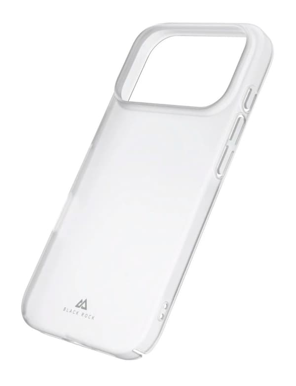 Black Rock Ultra Thin Iced, Mobilskal, Apple, iPhone 17 Pro, 16 cm (6.3"), Transparent
