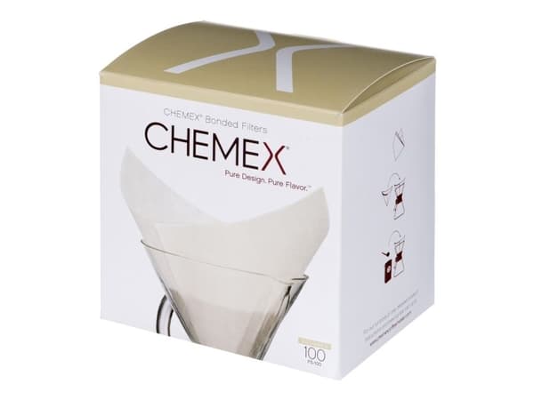 Chemex Square papirfiltre 100 stk.