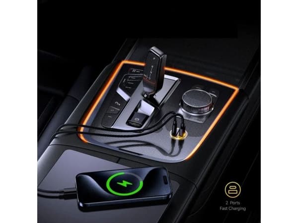 AOHi billader Superauto PD 45W 1x USB-C, 1x USB-A