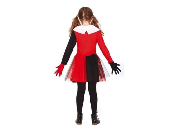 Harlequin pige kostume