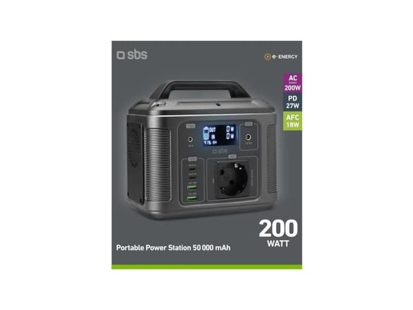 SBS TEPOWST200W Yleislatausasema med 200 Watt
