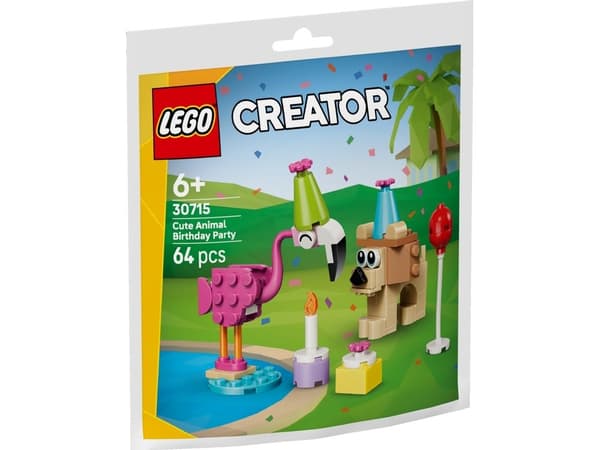 LEGO Creator 30715 Bursdagsfest med søte dyr
