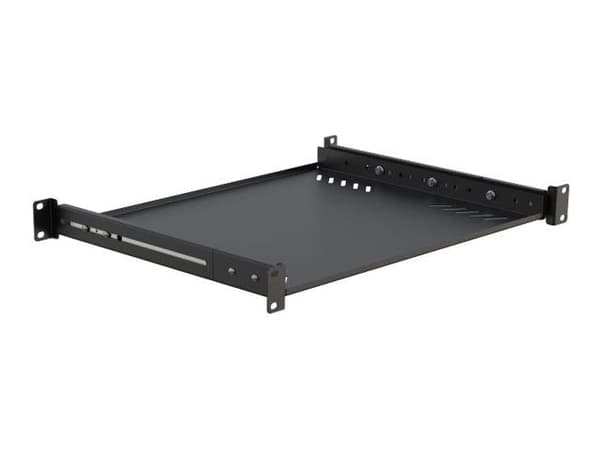 Lanview - Telinehylly - musta - 1U - 19"