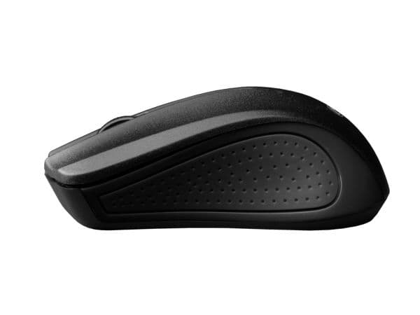 C-TECH WLM-01, Ambidekstriøs, Optisk, RF kabel-fri, 1200 DPI, Sort