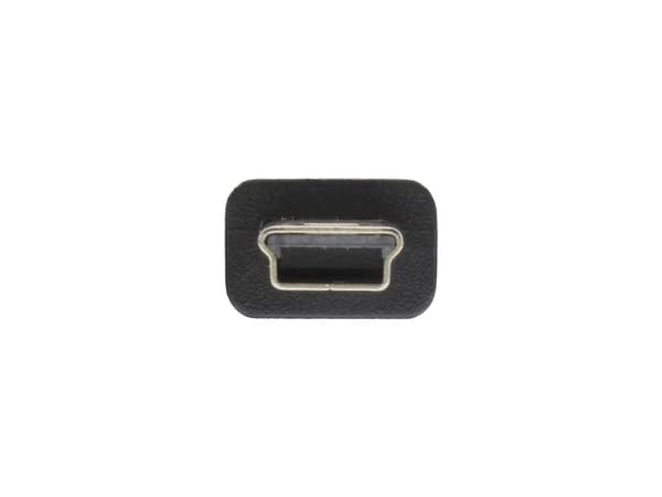InLine 33107L, 5 m, USB A, Mini-USB B, Hankjønn/hankjønn, 0,48 Gbit/s, Sort