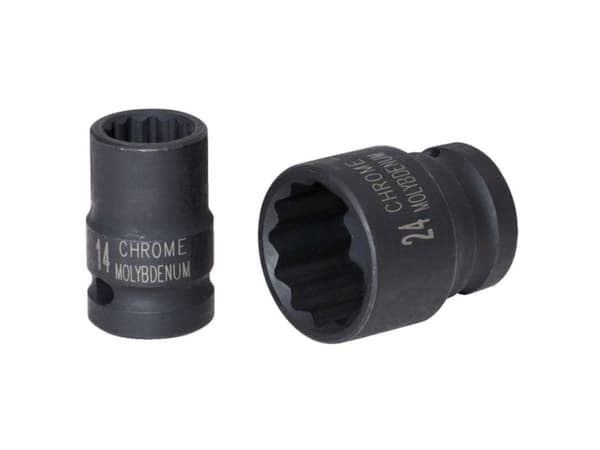 KS Tools 515.0917, Kraftpipe, Sort, 2 hoder, 1/2", Metrisk, 26 mm