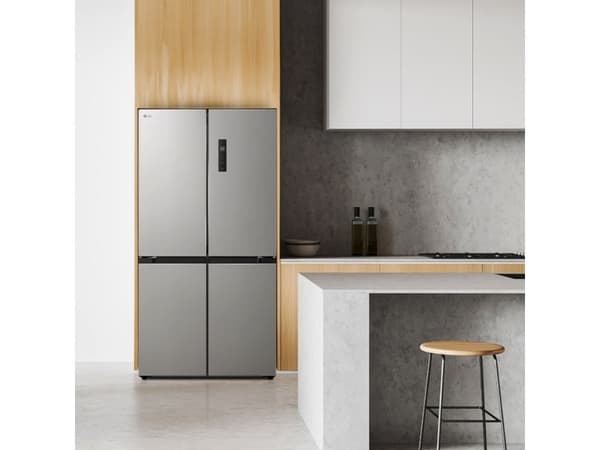 LG GMM41MSBEM Multi-Door Side-by-Side sølv