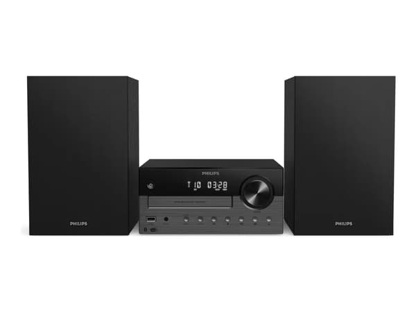 Philips-TAM4505M2 - Mikrosystem - 80 Watt (Total) - mörkgrå
