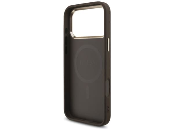 Guess 4G Triangle Logo MagSafe Case for iPhone 17 Pro Max / 18 Pro Max - Brown