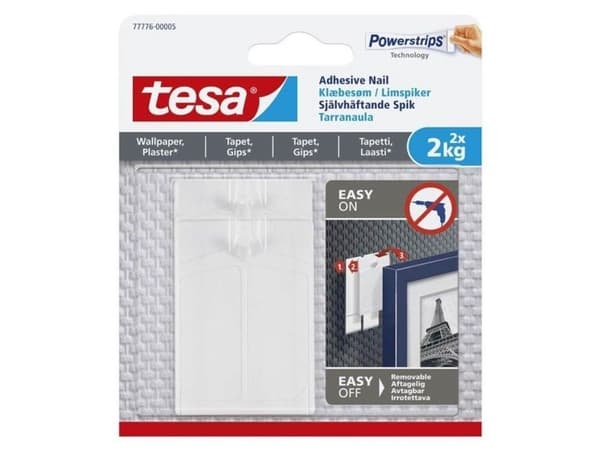 Tesa TESA 77776 monteringssystem 2x2 kg