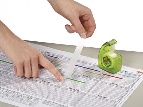 Tesa Easy Cut - Dispenser - håndholdt - grønn