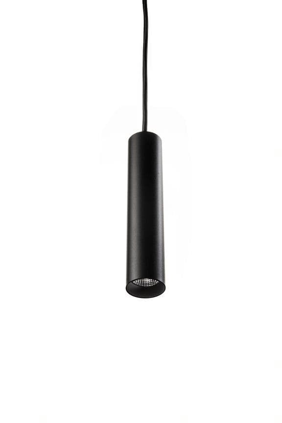 ZIP Tube Pendel micro LED 7W 2700K, sort