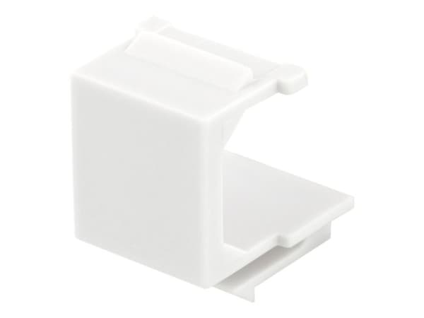 DELTACO VR-229 - Modulär insättning (tom) - vit (paket om 5)
