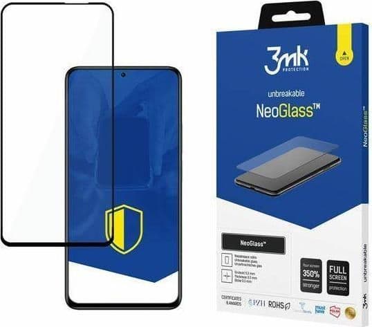 3MK NeoGlass för Xiaomi Redmi Note 11 Pro 5G/Pro+ 5G svart